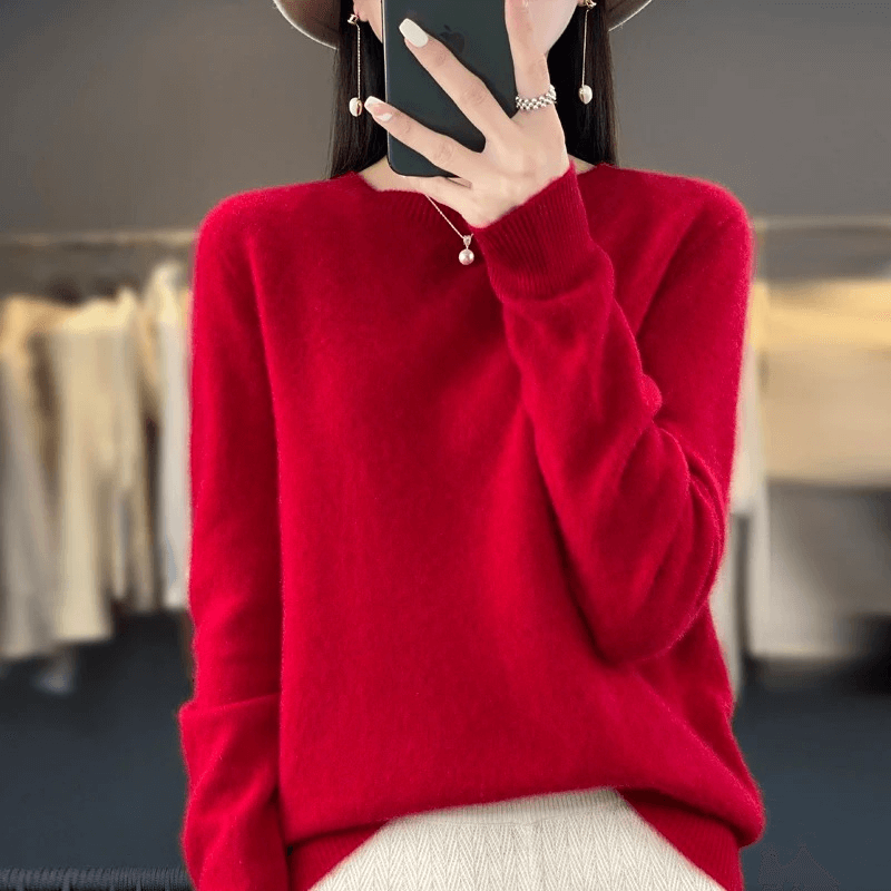 Gudrun | Soft Knitted Pullover Sweater
