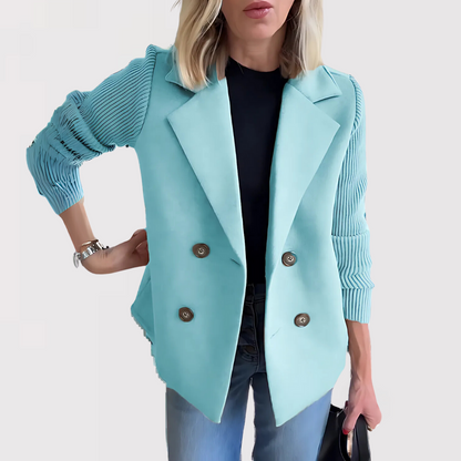 Celina | Jacket with Knitted Sleeves