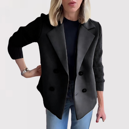 Celina | Jacket with Knitted Sleeves