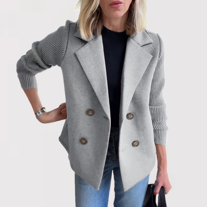 Celina | Jacket with Knitted Sleeves