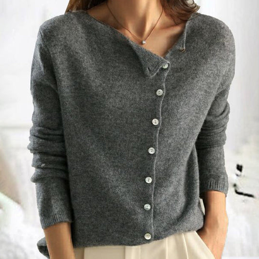 Casey | Cozy V-Neck Cardigan with Buttons