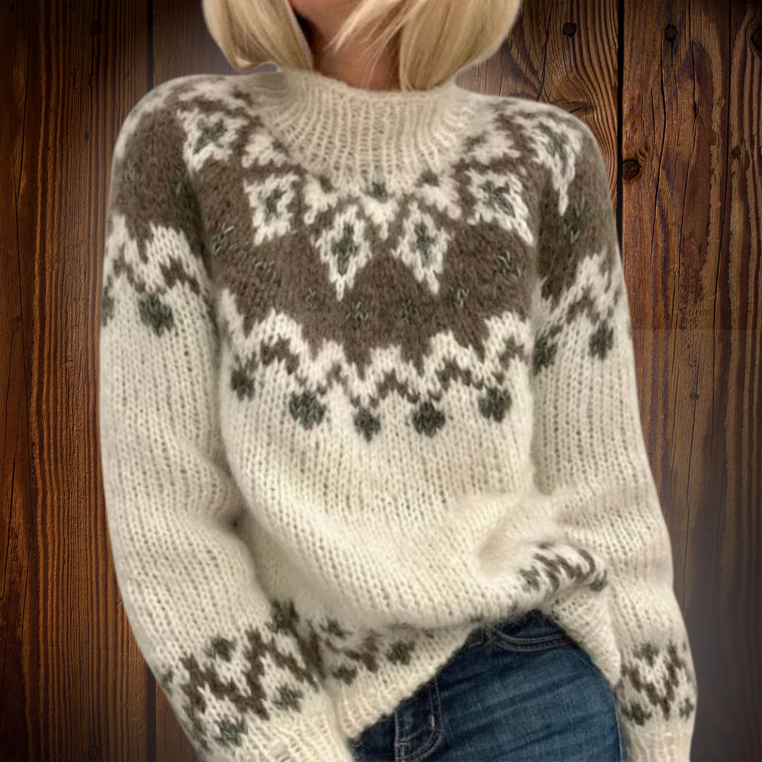 Sofie | Stylish Nordic Winter Sweater