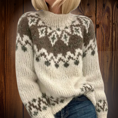 Sofie | Stylish Nordic Winter Sweater