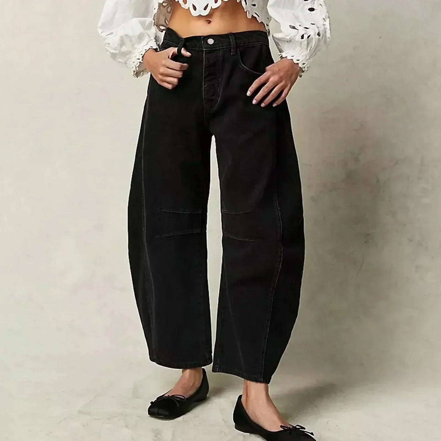 Lizette | Women's Relaxed Fit High-Waisted Casual Pants