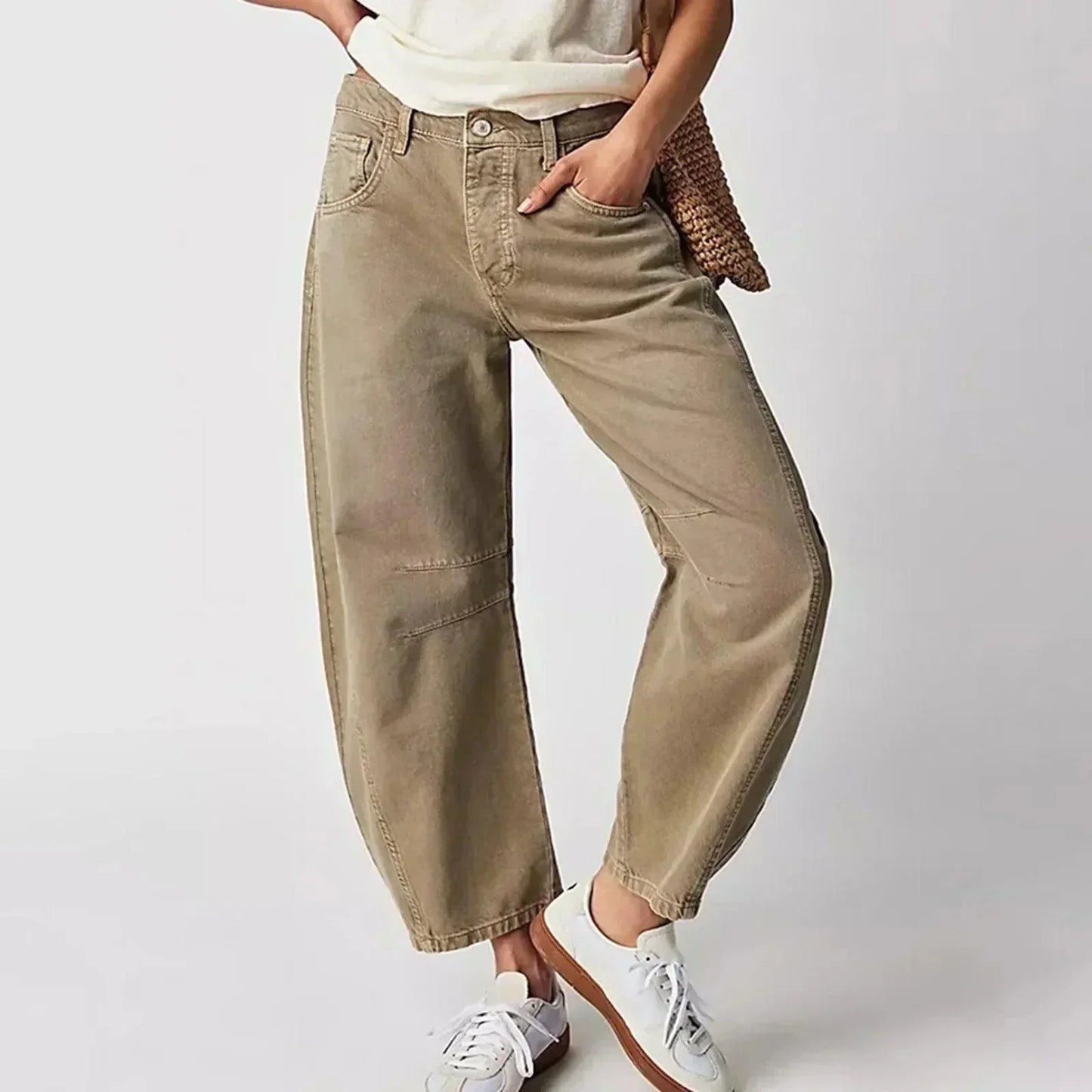 Lizette | Women's Relaxed Fit High-Waisted Casual Pants