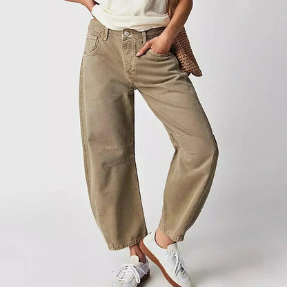 Lizette | Women's Relaxed Fit High-Waisted Casual Pants