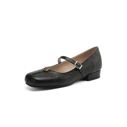 Bertel | Women's Spring Ballet Flats with Strap