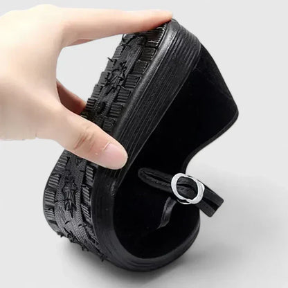 Charlotte | Barbara Women's Spring Casual Flat Shoes in Velvet