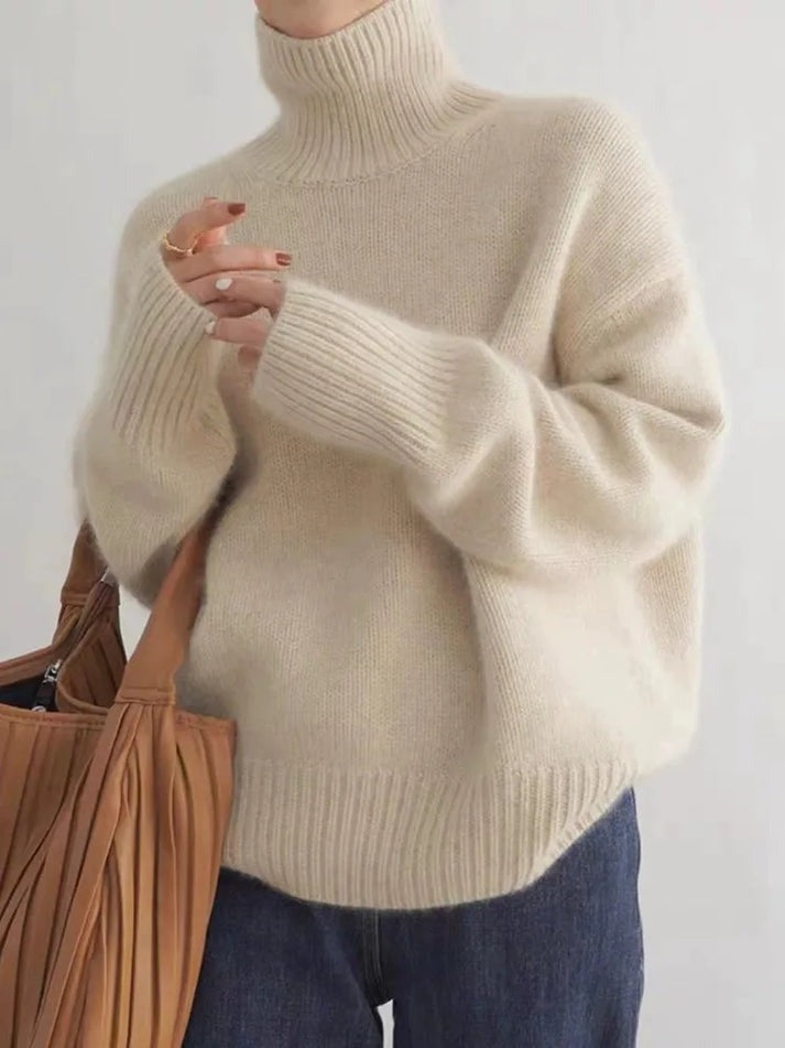 Joline | Cashmere Sweater with Turtleneck
