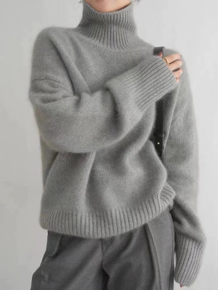 Joline | Cashmere Sweater with Turtleneck
