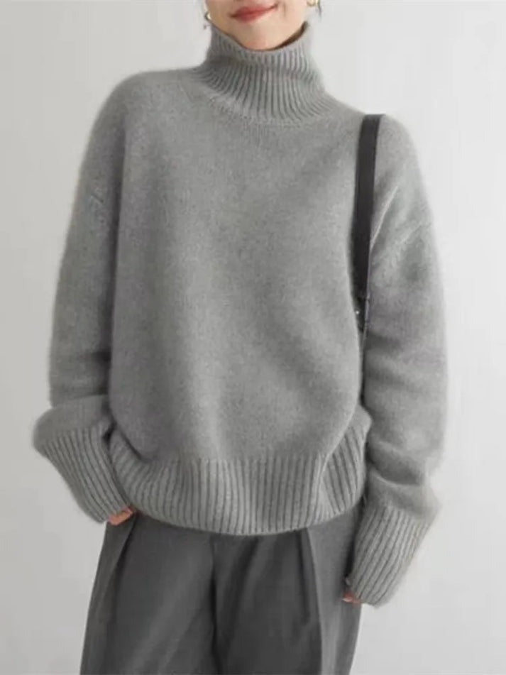 Joline | Cashmere Sweater with Turtleneck