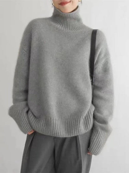 Joline | Cashmere Sweater with Turtleneck