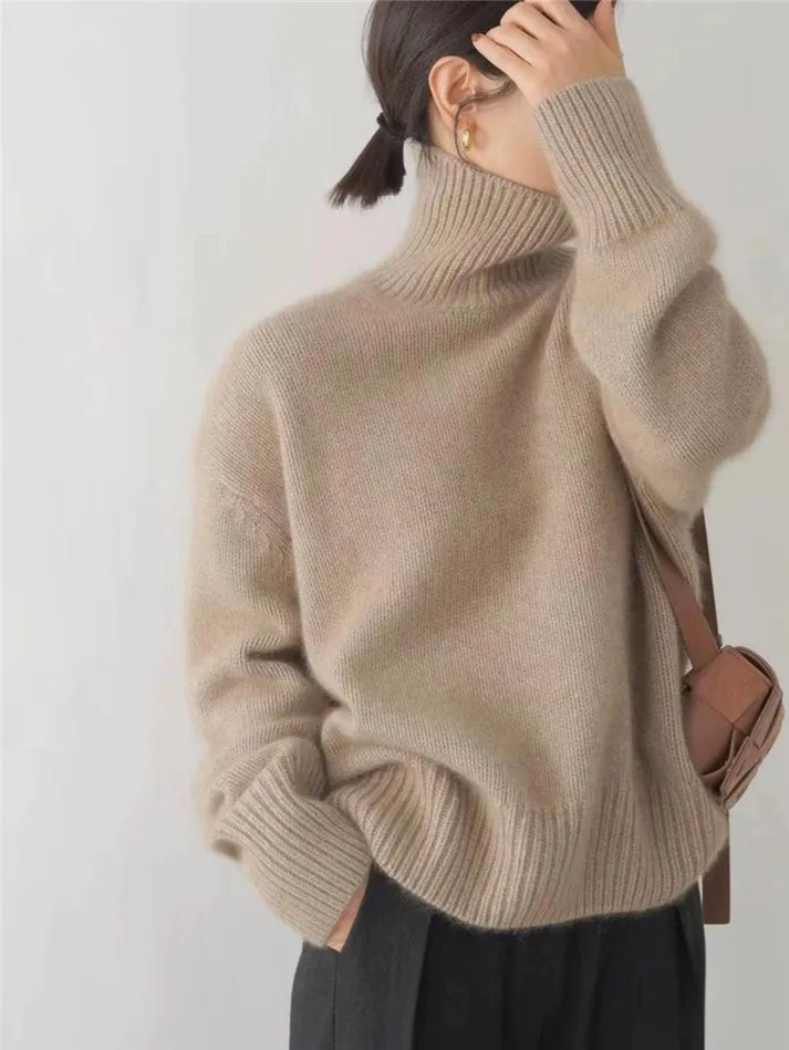Joline | Cashmere Sweater with Turtleneck